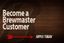 BREWMASTER – company logo, company info header