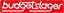 BUDGETSLAGER – company logo, company info header