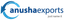 ANUSHA EXPORTS – company logo, company info header