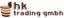 HK TRADING GMBH – company logo, company info header