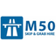 M50 SKIP HIRE – company logo, company info header