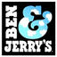 BEN & JERRY'S – company logo, company info header
