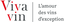 VIVAVIN – company logo, company info header