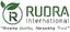 Rudra International  – company logo, company info header