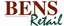 BENS RETAIL – company logo, company info header