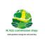 Al Aziz commission shop – company logo, company info header