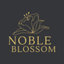 NOBLE BLOSSOM – company logo, company info header