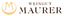 WEINGUT MAURER – company logo, company info header
