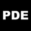 PDE – company logo, company info header