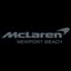 McLaren Newport Beach – company logo, company info header