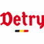 DETRY – company logo, company info header