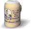 BLANK’S BRAUEREI – company logo, company info header