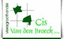 CIS VAN DEN BROECK – company logo, company info header