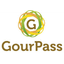 GOURPASS – company logo, company info header