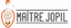 MAITRE JOPIL – company logo, company info header
