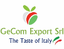 GECOM EXPORT SRL IMPORT EXPORT ITALIAN FOOD – company logo, company info header