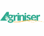 AGRINISER – company logo, company info header