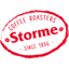 STORME – company logo, company info header