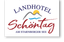 GASTSTÄTTE SCHÖNTAG – company logo, company info header