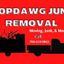 TopDawg Junk Removal – company logo, company info header