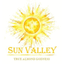 SUN VALLEY ALMONDS – company logo, company info header