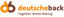 DEUTSCHEBACK GMBH & CO. KG – company logo, company info header