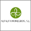 ALFALFA MONEGROS – company logo, company info header
