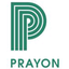 PRAYON – company logo, company info header