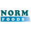 NORM FOODS – company logo, company info header