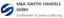 M  A XANTHI HANDELS GMBH IN UND EXPORT – company logo, company info header