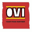 OVI – company logo, company info header
