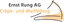 ERNST RUNG AG – company logo, company info header
