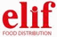 ELIF FOOD DISTRIBUTION – company logo, company info header