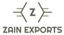 ZAIN EXPORTS – company logo, company info header