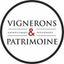 VIGNERONS & PATRIMOINE – company logo, company info header