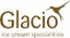 GLACIO – company logo, company info header