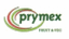 PRYMEX – company logo, company info header