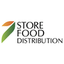 STORE FOOD DISTRIBUTION – company logo, company info header