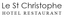 HÔTEL-RESTAURANT LE ST-CHRISTOPHE – company logo, company info header
