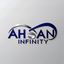 AHSAN INFINITY – company logo, company info header