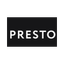 PRESTO COFFEE – company logo, company info header