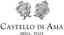 CASTELLO DI AMA S.R.L. – company logo, company info header