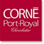 CORNE PORT ROYAL CHOCOLATIER – company logo, company info header