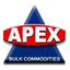 APEX COMMODITIES – company logo, company info header