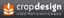 CROPDESIGN – company logo, company info header