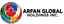 ARFAN EXPORT & IMPORT – company logo, company info header