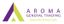 AROMA GENERAL TRADING CO – company logo, company info header