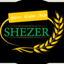 SHEZER FOODS – company logo, company info header