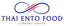 Thai Ento Food – company logo, company info header