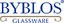 BYBLOS-GALSSWARE – company logo, company info header